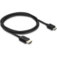 DeLOCK Koaxiales High Speed HDMI Kabel HDMI Stecker zu Mini HDMI Stecker 8K 60 H