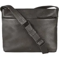 VOi Leder Umhängetasche Edith Crossbody Bag Anthracite anthrazit