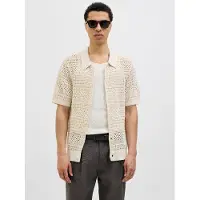 Jack & Jones Gestreift Gestricktes Hemd