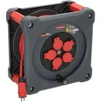 Brennenstuhl Kabeltrommel Professional KA52105, 50m, für außen IP44, Bremaxx, 5x Schutzkontaktsteckdose