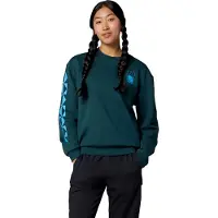 Marmot Mountain Geo Crew Damen Pullover blau Größe S