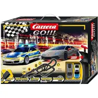 Carrera Go !!! Autorennbahn Set "Super Chase" Porsche + Lamborghini