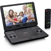 Lenco BRP-1150BK - Tragbarer 11,5" Blu-ray - DVD-Player mit USB und SD, schwarz