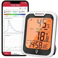 ThermoPro TP358 Funk-Thermo-/Hygrometer Weiss TP358
