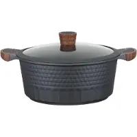 Resto Capella, 6,6 l, Rund, Schwarz, Holz, Aluminium, Schwarz, Holz, Aluminium, Holz