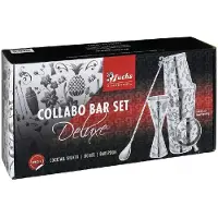Fuchs Gastro Tiki Barsatz 3 Teile Edelstahl