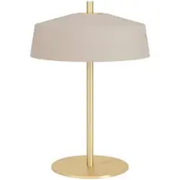 Eglo Tischlampe Valdiola, creme / amber, für Wohn- / Esszimmer, Metall, Tischlampe