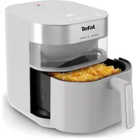 Tefal Easy Fry Infrared EY831GE0, Heißluftfritteuse, 7 l, 1,5 kg, 8 Person(en), Einzelbild, Hellgrau