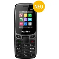 Beafon C80, Balken, Dual-SIM, 4,5 cm (1.77"), Bluetooth, 800 mAh, Schwarz