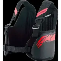 Alpinestars Bionic Rippenprotektor Black Red, Größe: S/L