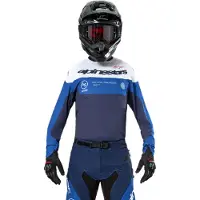 Alpinestars Pro-Dura Trikot Navy Bright Blue White, Größe: XXL