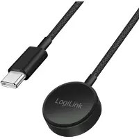 Logilink Smartwatch-Ladekabel, Ladeadapter, Ladestation, Ladegerät, Ladepad, Ind