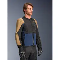 Alpinestars ST-2 Air Jacke Deep Blue Dark Khaki Black