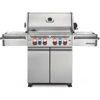 Napoleon Grills PRO500 RSIB, Grill, Gas, 450,85 x 711,2 mm, Tisch, Rost + Blech, Edelstahl