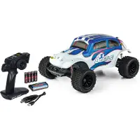 Carson 1:10 VW Beetle FE 2.4G 100% RTR, Geschwindigkeit bis zu 35 km/h, ferngesteuertes Auto, 500404142