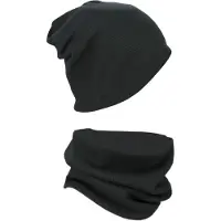 Alkato Beanie "Mütze Unisex Beanie Mütze und Schal Set Uni"