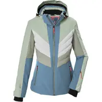 Killtec Skijacke "KSW 107 WMN SKI JCKT" Wasserdichte, atmungsaktive Skijacke mit abnehmbarer Kapuze