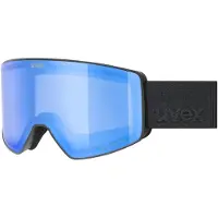 Uvex Scenic black matt mirror blue one size