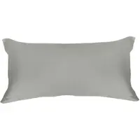 Formesse Bella Donna Jersey Kissenbezug ca. 40x80 cm | zement - grau