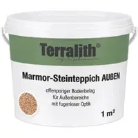 Terralith Marmor Steinteppich Rosa für 1 m2 Außen Fein 2-4 mm