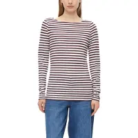 s.Oliver Langarmshirt im Streifen-Muster