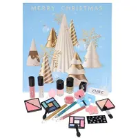 ZMILE Cosmetics Beauty Make-Up Adventskalender Square 3D Christmas Trees
