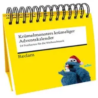 Sonstige Verlage Krümelmonsters krümeliger Adventskalender. 24 Postkarten für die Weihnachtszeit (Advents-Postkartenaufsteller)