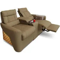 Sofa Dreams Kinosessel Relax aus Stoff, 1.9 m breit, 0.94 m hoch, elektrische Relaxfunktion, kühlende Becherhalter, USB & Induktionsladung