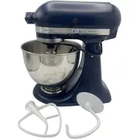 KitchenAid 5KSM125EIB, Standmixer, Navy, Schlagen, Kneten, Mixen, 1,45 m, 4,8 l, 220 RPM