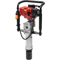 StarTech.com Benzin Pfahlramme - 52cc 2-Takt Pfostenramme - Aluminiumlegierung - 1 l Tank - 1300–3000 Schläge/min - 20–55 J Schlagenergie - Silber