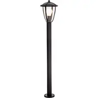 Eglo Stehleuchte ELAINE, Außenbereich, IP44, schwarz, H 100 cm