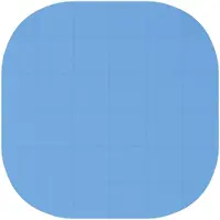 vidaXL Pool Bodenschutzmatte 36 stk. Ø 350 cm Rund EVA-Schaum Blau
