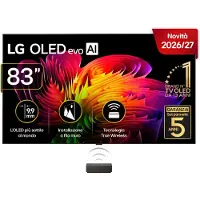 LG OLED evo AI OLED83W69LA, 2,11 m (83"), 3840 x 2160 Pixel, OLED evo, Smart-TV, WLAN, Braun