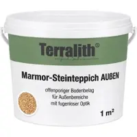 Terralith Marmor Steinteppich Giallo für 1 m2 Außen Mittel 4-6 mm
