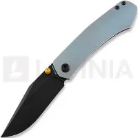 Vosteed Vallhund - Blackwash - Titanium Taschenmesser, blau