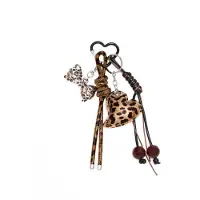 Faina Women Keychain in Brown | Gr.: onesize