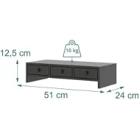 Relaxdays Monitorständer