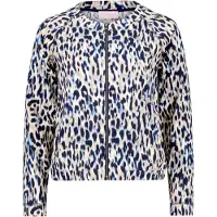 Betty Barclay Shirtjacke "Shirtjacke mit Rippenstruktur", Damen, Gr. 40, bunt (dunkelblau, beige), Obermaterial: 95% Baumwolle CO. 5% Elasthan EL., Shirts Shirtjacke