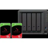 Synology DS425+ + Seagate Ironwolf 12 TB Doppelpack