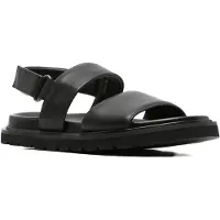 Schuhe24 Alberto Gozzi Herren Klassische Sandalen AG6041-26124BLK Farbe: Schwarz Größe: 45