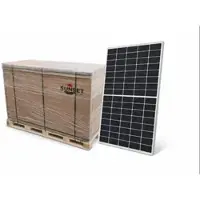 Sunset Palette mit 31 monokristallinen Solarmodulen
