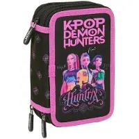 Safta K-pop Demon Hunters Mäppchen Schwarz Mann Schwarz One Size