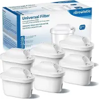 Sonstiges Wasserfilter Kartuschen Ersatz für Brita Maxtra+ 6 Stück Weiß