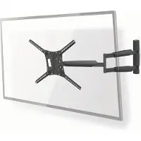 Nedis TVWM1790BK Vollbewegliche-TV-Wandhalterung 13-86 Zoll bis 60 kg kippbar