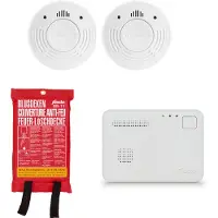 Alecto Fire preventionbox (2x SA-110, 1x COA1910, 1x SB-11)