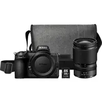 Nikon Z5 Kit + TASCHE 16 GB SD Systemkamera mit Objektiv 24-105, 8 cm Display Touchscreen, WLAN