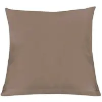 Formesse Bella Donna Jersey Kissenbezug ca. 80x80 cm | trüffel - braun