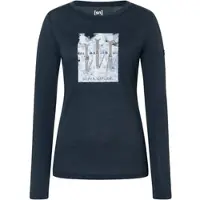Super.natural Triple Ski Damen Longsleeves Merino blau Größe XS Hautfreundlich Merinowolle