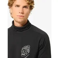 Super.natural Frosty Roll Neck Herren Pullover beige Größe L Wandern | Skifahren | Lifestyle Elastisch Merinowolle