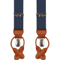 Profuomo Hosenträger Petrol